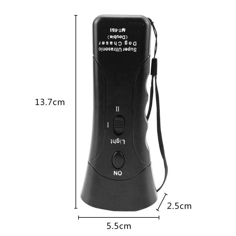 3-in-1 Anti Barking Dog Training Device – Ultrasonic Dog Repeller with LED Flashlight & Safe Pet Behavior Correction Tool