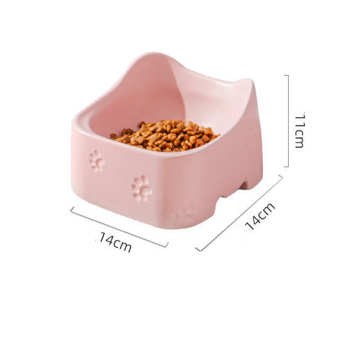 Ceramic Pet Bowl – Non-Toxic, Easy-to-Clean Food & Water Dish for Cats and Dogs