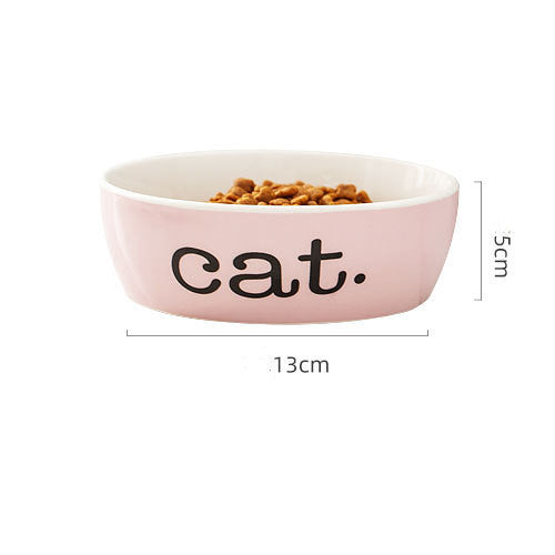 Ceramic Pet Bowl – Non-Toxic, Easy-to-Clean Food & Water Dish for Cats and Dogs