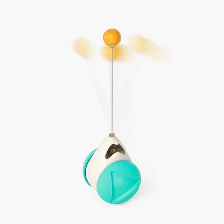Cat Windmill Toy – Rotating Multi-Function Cat Toy for Itching, Scratching, Teeth Cleaning & Fun