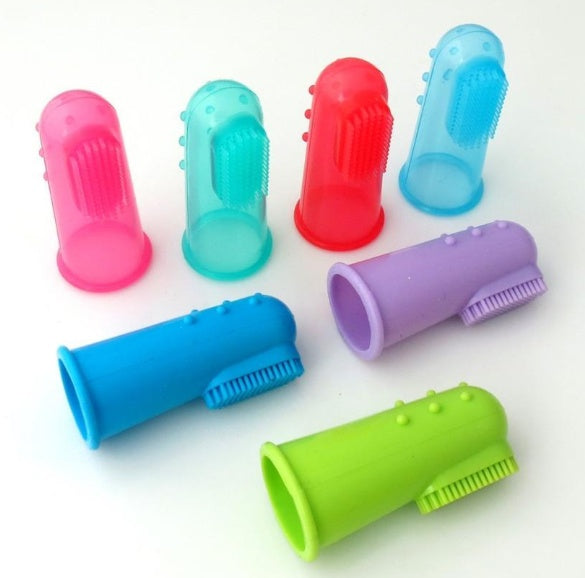 Super Soft Pet Finger Toothbrush – Silicone Dental Cleaner for Dogs & Cats, Gentle Oral Care Tool