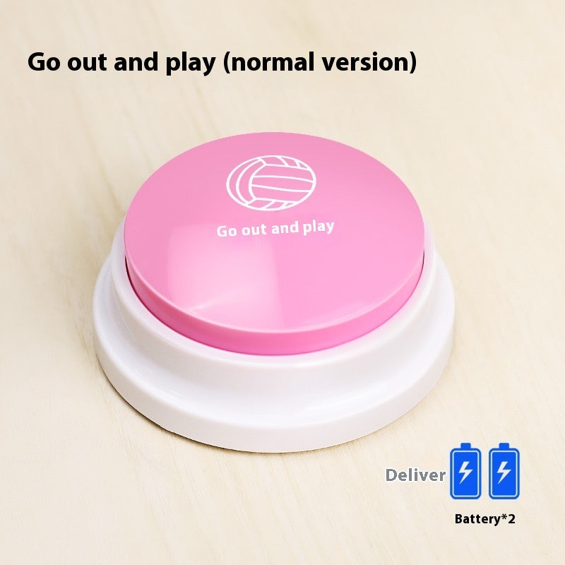 Pet Communication Button – Dog Voice Training Toy for Talking, Interaction & Behavioral Learning