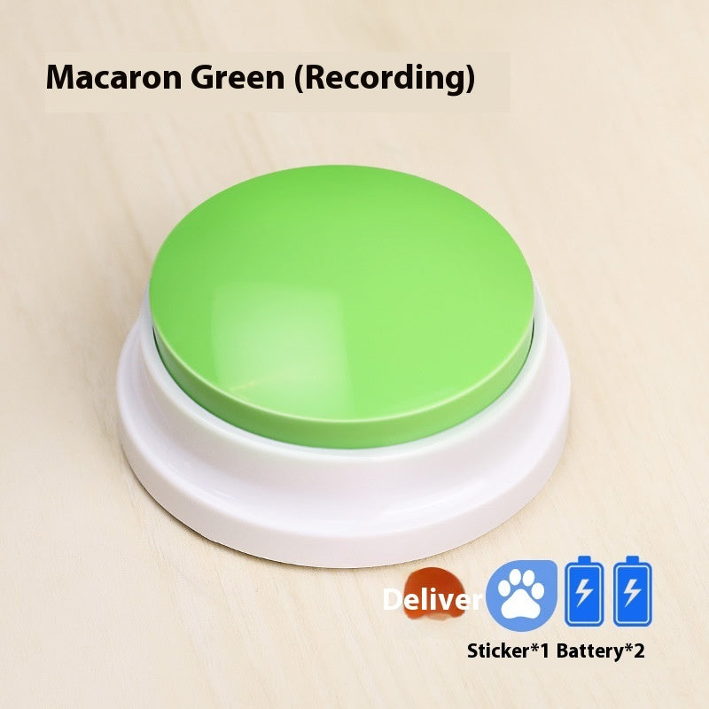 Pet Communication Button – Dog Voice Training Toy for Talking, Interaction & Behavioral Learning