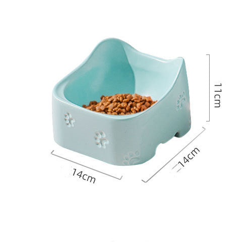 Ceramic Pet Bowl – Non-Toxic, Easy-to-Clean Food & Water Dish for Cats and Dogs