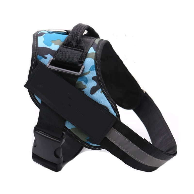 Personalized No-Pull Dog Harness – Custom Reflective Breathable Pet Vest for Small & Large Dogs