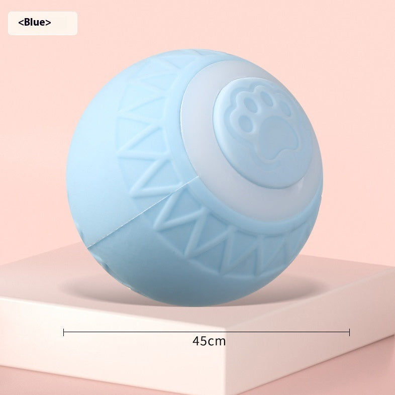 Automatic Bouncing Rolling Ball – Smart Self-Moving Cat Toy Ball for Indoor Cats & Kittens