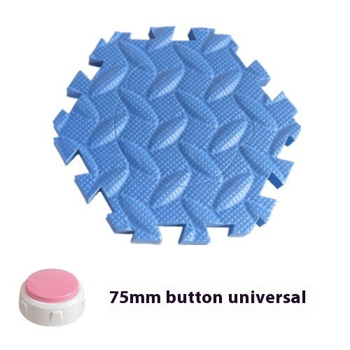 Non-Slip Mat for Pet Communication Buttons – Square Fixed Base Pad for Secure Placement