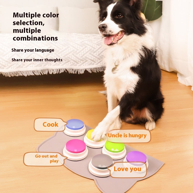 Pet Communication Button – Dog Voice Training Toy for Talking, Interaction & Behavioral Learning