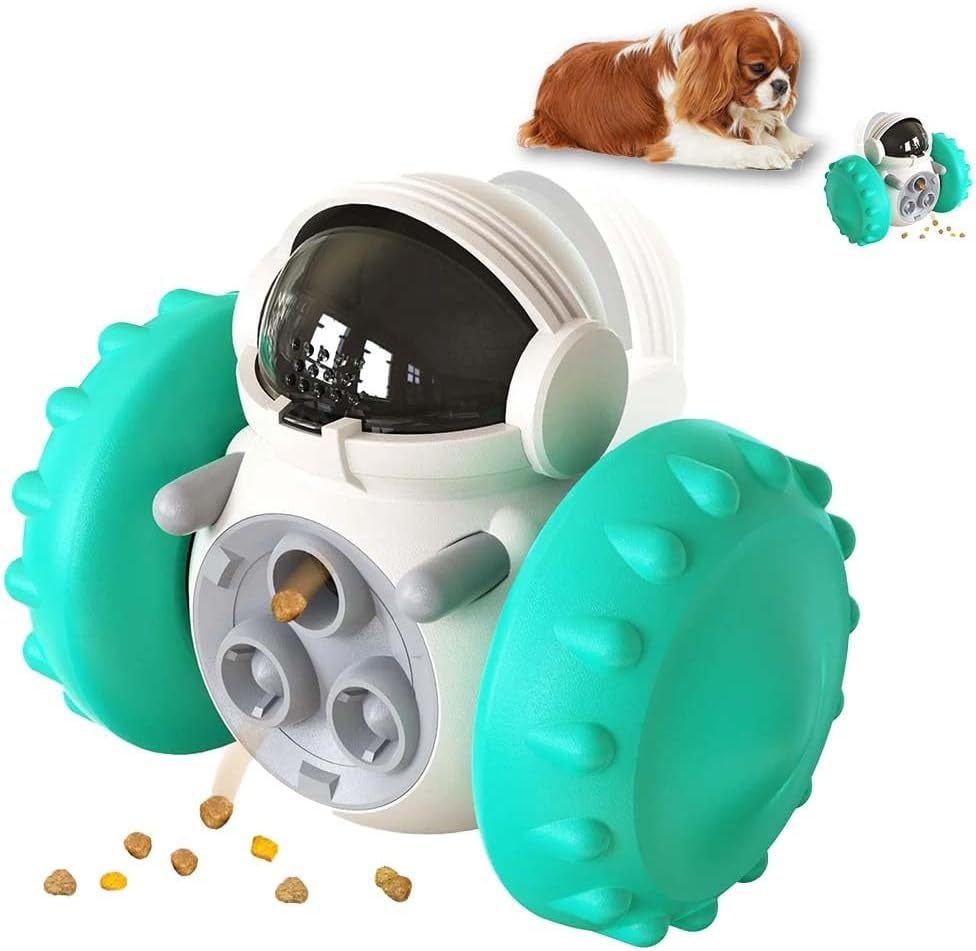 Interactive Treat Dispensing Toy – Durable Food Puzzle Feeder for Small Dogs & Cats, Slow Feeding & IQ Training