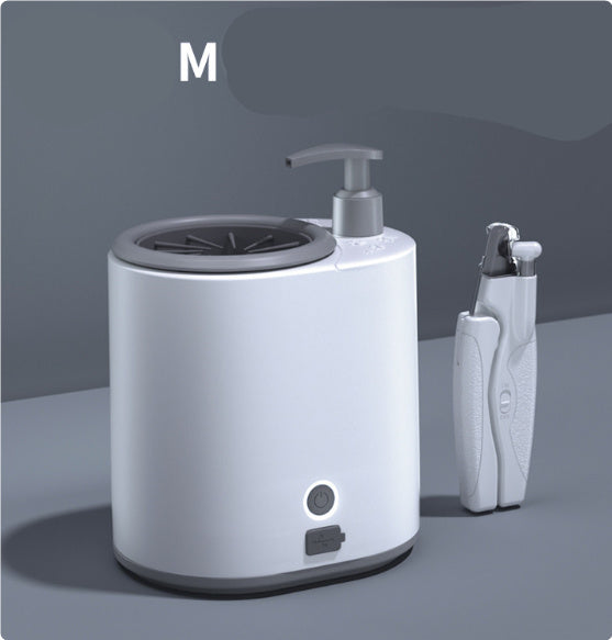 Electric Pet Paw Cleaner Cup – Automatic Dog & Cat Foot Washer, Portable Mud & Dirt Remover