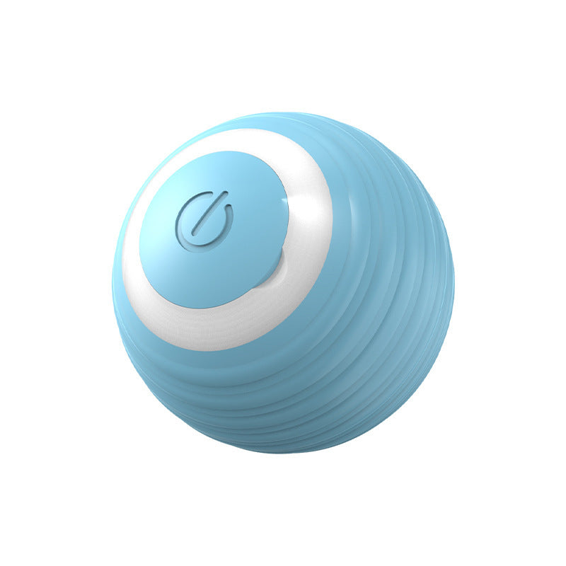 Automatic Bouncing Rolling Ball – Smart Self-Moving Cat Toy Ball for Indoor Cats & Kittens