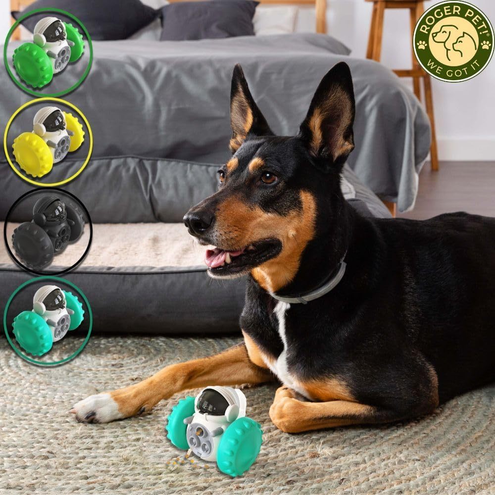 Interactive Treat Dispensing Toy – Durable Food Puzzle Feeder for Small Dogs & Cats, Slow Feeding & IQ Training