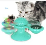 Cat Windmill Toy – Rotating Multi-Function Cat Toy for Itching, Scratching, Teeth Cleaning & Fun