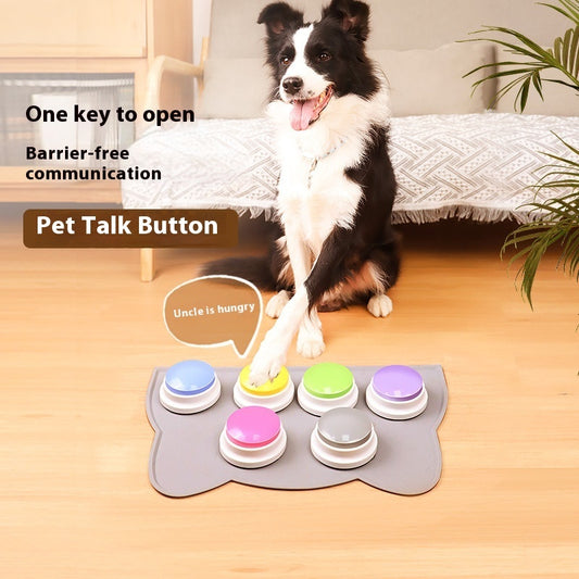 Pet Communication Button – Dog Voice Training Toy for Talking, Interaction & Behavioral Learning
