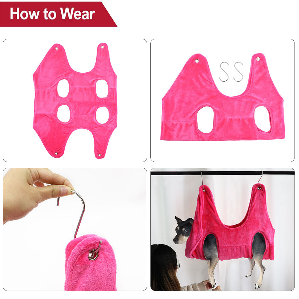 Pet Grooming Brush Tool for Cats & Dogs – Shedding Comb for Deshedding & Hair Removal