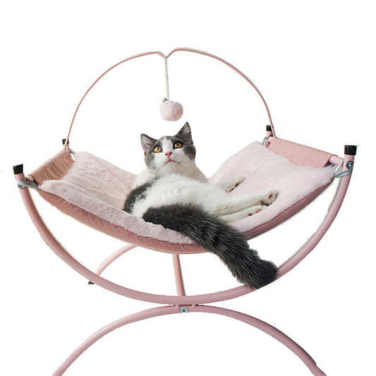 Four Seasons Universal Cat  Recliner CatFour Seasons Universal Cat Bed – Cozy Recliner Nest for Cats, Soft Washable Cat Lounger for All Seasons, Anti-Slip Bottom Pet Sofa Bed