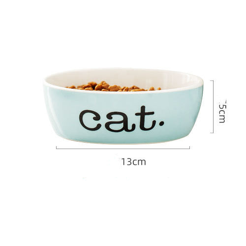 Ceramic Pet Bowl – Non-Toxic, Easy-to-Clean Food & Water Dish for Cats and Dogs