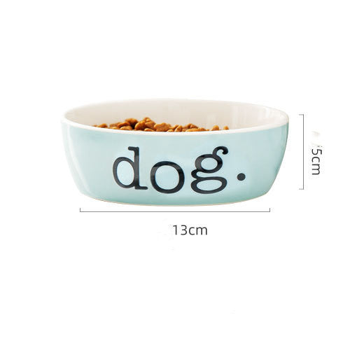 Ceramic Pet Bowl – Non-Toxic, Easy-to-Clean Food & Water Dish for Cats and Dogs
