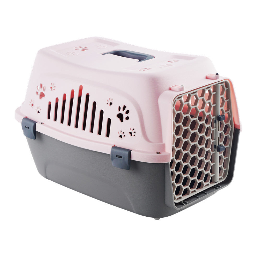 Portable Pet Travel Carrier – Cat Air Box & Dog Cage for Small and Medium Pets | Secure & Ventilated Outing Bag for Dogs and Cats