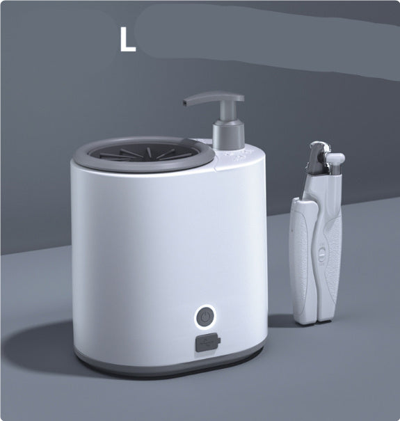 Electric Pet Paw Cleaner Cup – Automatic Dog & Cat Foot Washer, Portable Mud & Dirt Remover