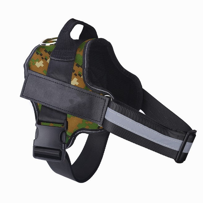 Personalized No-Pull Dog Harness – Custom Reflective Breathable Pet Vest for Small & Large Dogs