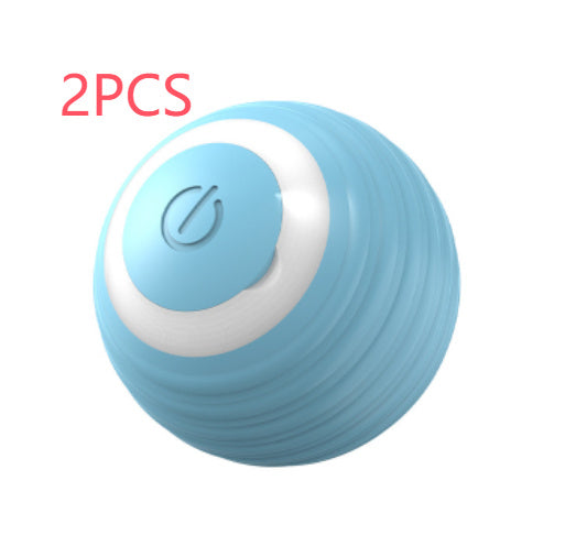 Automatic Bouncing Rolling Ball – Smart Self-Moving Cat Toy Ball for Indoor Cats & Kittens