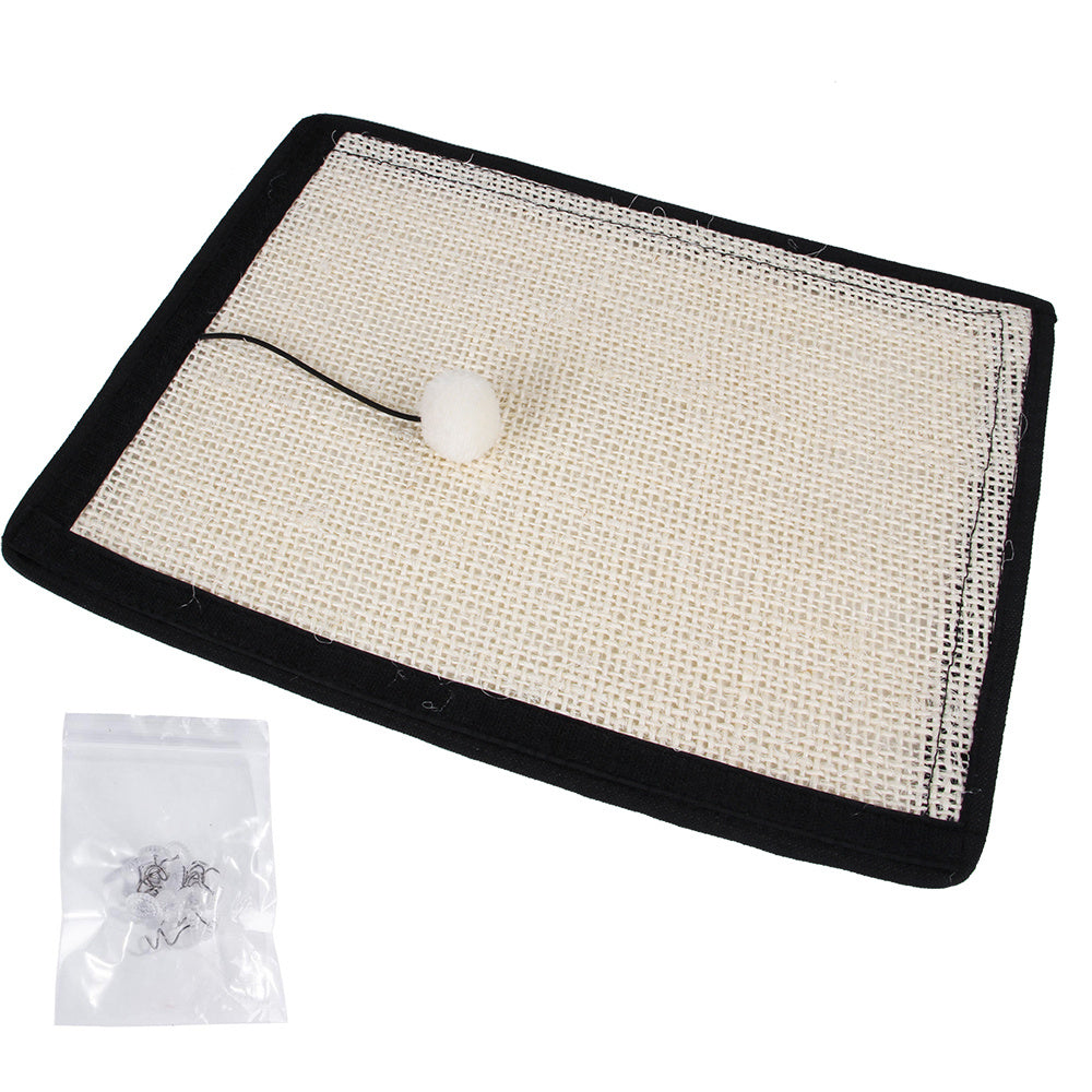 Sisal Cat Scratching Mat – Furniture Protector Pad for Table Legs & Sofa, Durable Cat Scratch Board for Indoor Cats