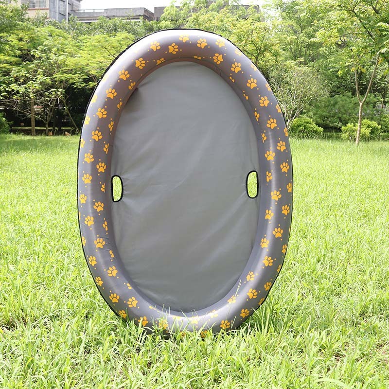 Inflatable Dog Pool Hammock – Pet Floating Bed for Summer Swimming, Floating Ring for Cats & Dogs