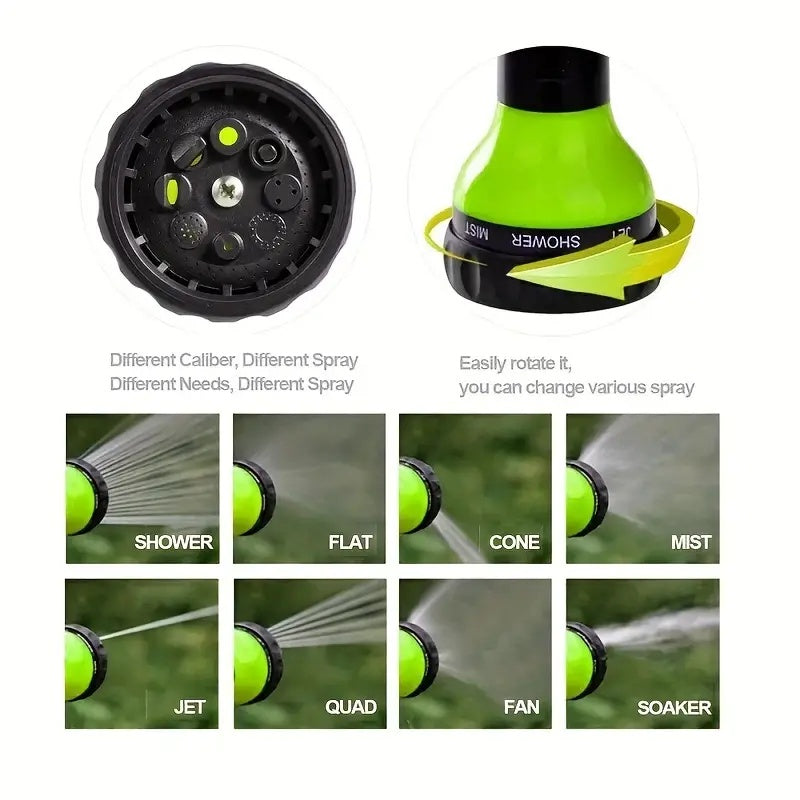 High-Pressure Pet Shower Sprayer with Grooming Brush – Dog Bath Hose for Outdoor Use, Car Wash, Flower Watering