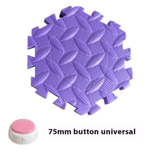 Non-Slip Mat for Pet Communication Buttons – Square Fixed Base Pad for Secure Placement