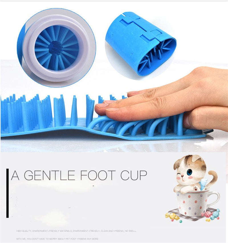 Silicone Pet Paw Cleaner – Dog Foot Cleaning Cup for Gentle & Deep Paw Care