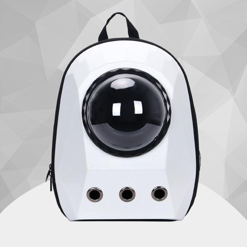 Breathable Cat & Dog Carrier Backpack – Portable Travel Space Capsule Pet Bag for Outdoor Transport
