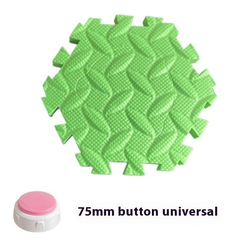 Non-Slip Mat for Pet Communication Buttons – Square Fixed Base Pad for Secure Placement