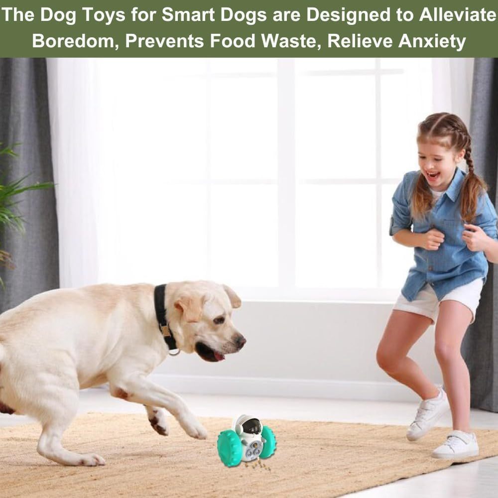 Interactive Treat Dispensing Toy – Durable Food Puzzle Feeder for Small Dogs & Cats, Slow Feeding & IQ Training