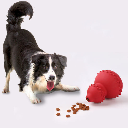 Natural Rubber Pet Chew Toy – Durable Bite-Resistant Dog Toy for Teething and Teeth Cleaning
