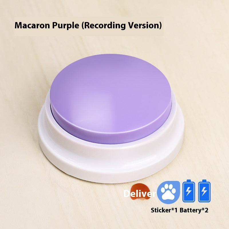 Pet Communication Button – Dog Voice Training Toy for Talking, Interaction & Behavioral Learning
