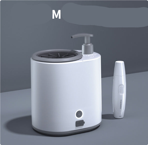 Electric Pet Paw Cleaner Cup – Automatic Dog & Cat Foot Washer, Portable Mud & Dirt Remover