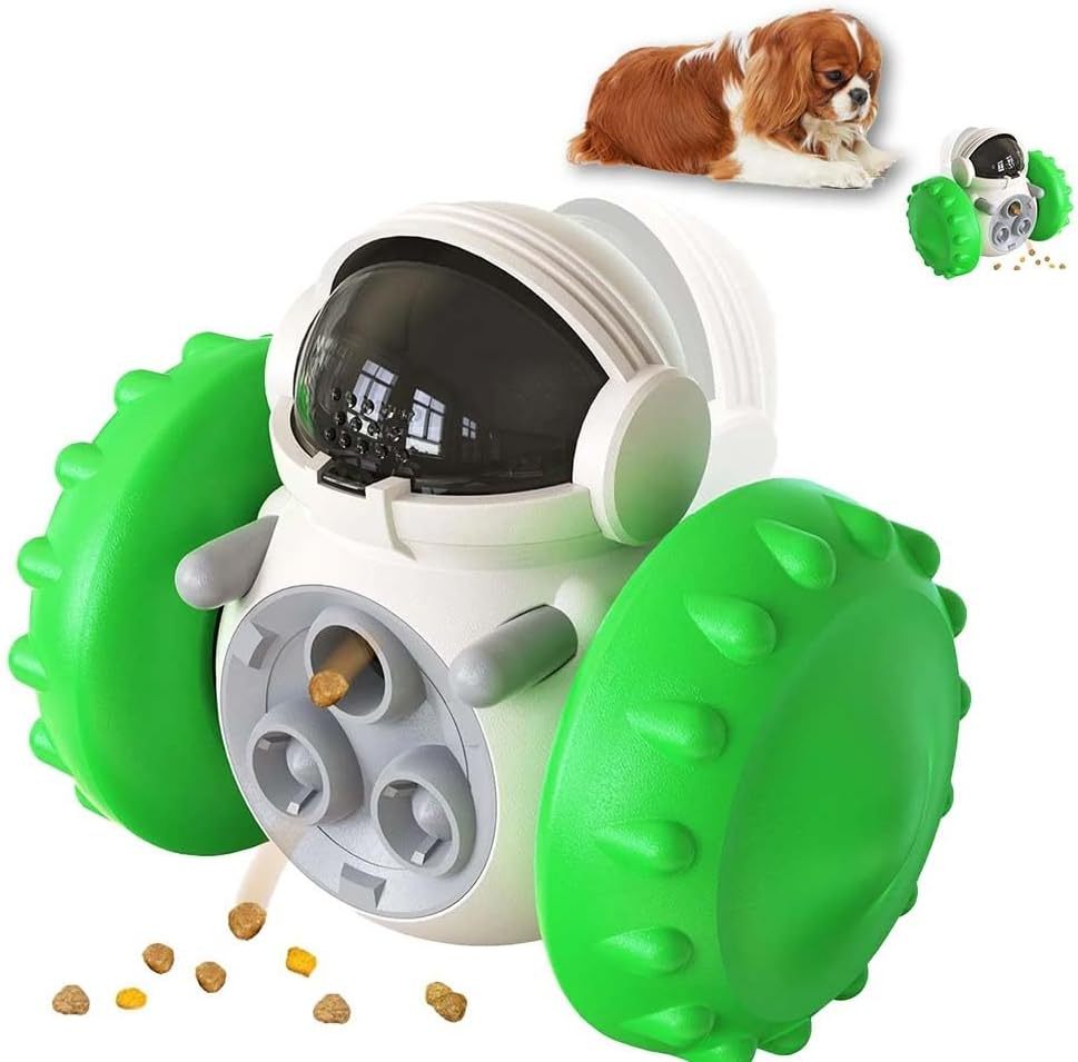 Interactive Treat Dispensing Toy – Durable Food Puzzle Feeder for Small Dogs & Cats, Slow Feeding & IQ Training