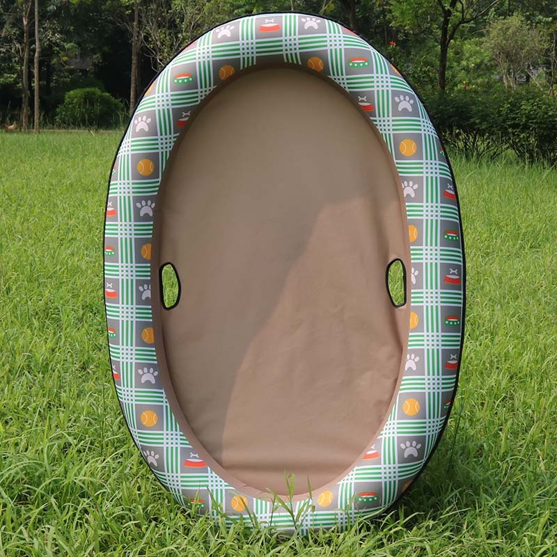 Inflatable Dog Pool Hammock – Pet Floating Bed for Summer Swimming, Floating Ring for Cats & Dogs