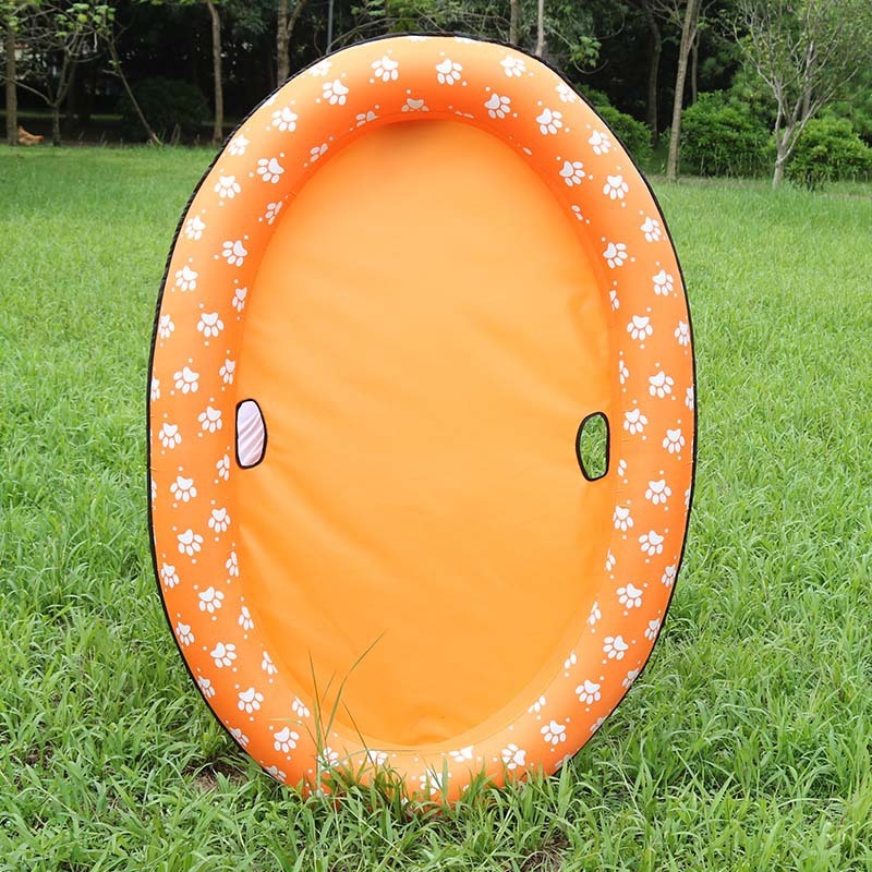 Inflatable Dog Pool Hammock – Pet Floating Bed for Summer Swimming, Floating Ring for Cats & Dogs